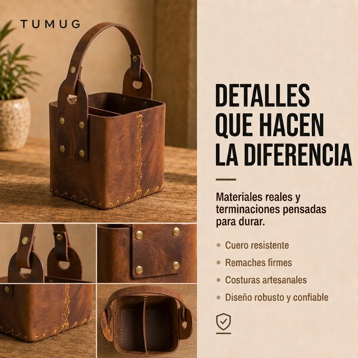 Bolso Matero Marrón