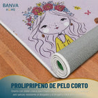 Alfombra Infantil Estampado Chic