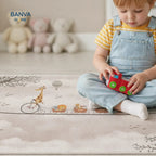Alfombra Infantil Estampado Safari