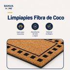 Limpiapies Coco Squares 60x40