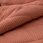 Plumón Valencia Corduroy Sherpa 1.5 Plazas Terracota