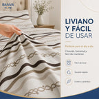 Quilt Bruselas King Café