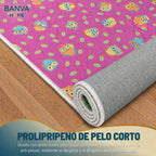 Alfombra Infantil Estampado Girl 95x133