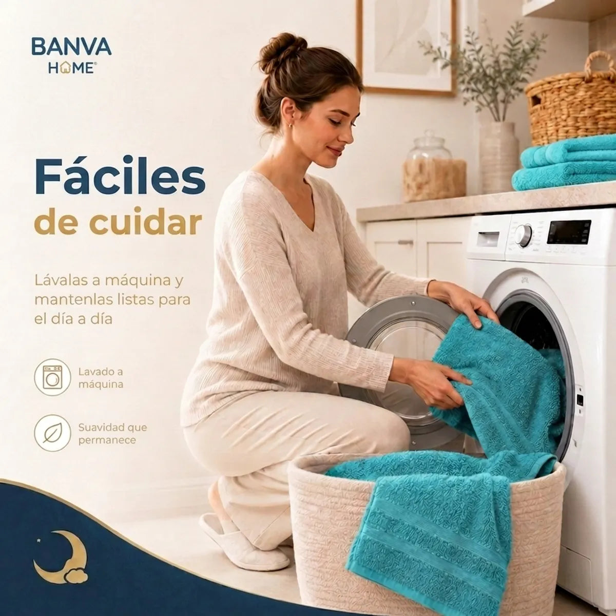 Juego Toalla 500g Turquesa