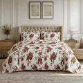 Quilt Bruselas King Marrón