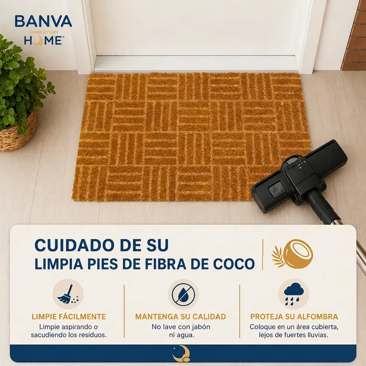 Limpiapies Coco Pattern 120x60