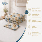 Quilt Breda Súper King Celeste