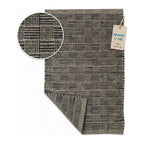 Jute Fibra Natural Tibet Negro 60x90