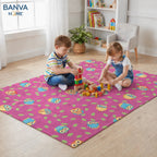 Alfombra Infantil Estampado Girl 95x133