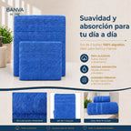 Juego Toalla 500g Azul