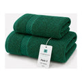 Juego Toalla American Family Verde 350gr