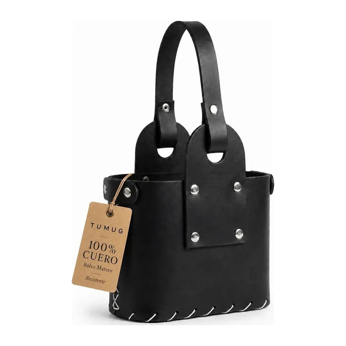 Bolso Matero Negro 2 Compartimientos Grande