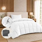 Plumón Valencia Embossed Blanco 1.5 Plazas
