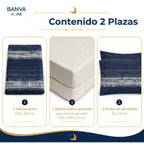 Juego Sábana Illusions 144 Hilos Liso 2 Plazas Arcen