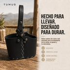 Bolso Matero Negro 2 Compartimientos Chico