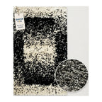 Shaggy Peluda Melange Negro 100x50