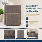Juego Toalla 500g Beige