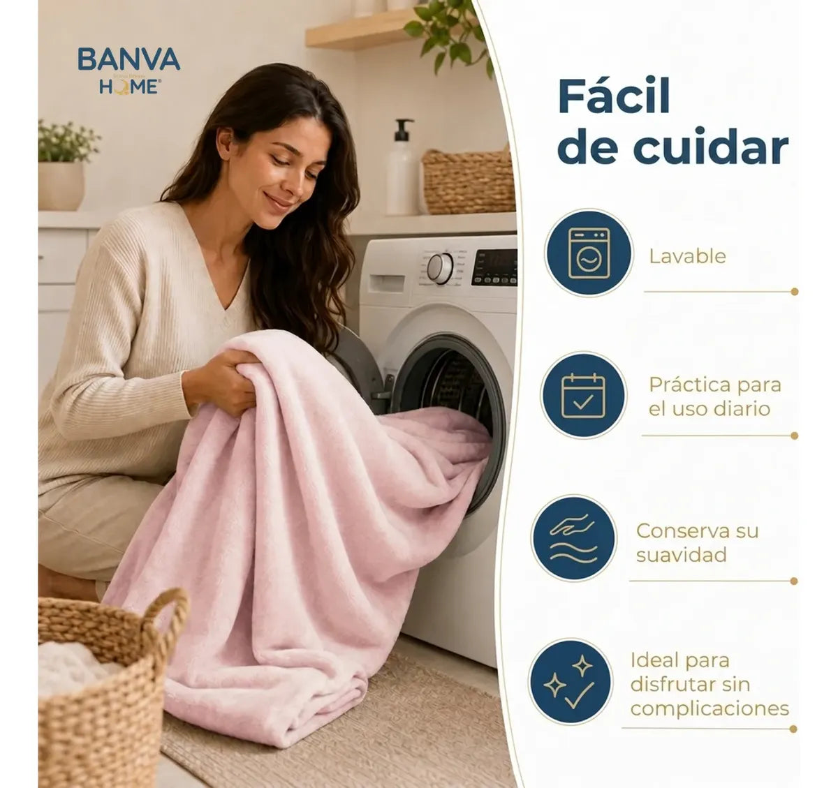 Frazada Illusions Flannel Liso 1.5 Plazas Rosa 500gr