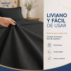Quilt Roma 2 Plazas Negro