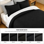 Quilt Roma King Negro