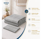 Quilt Breda Súper King Gris
