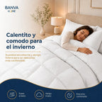 Plumón Valencia Embossed Blanco 1.5 Plazas