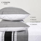 Sábana Cannon 200 Hilos Fawn King Gris