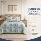 Quilt Bruselas 1.5 Plazas Bars