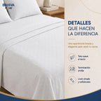 Quilt Roma 1.5 Plazas Blanco