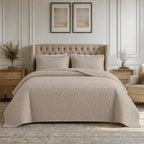Quilt Atenas 2 Plazas Beige