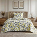 Quilt Bruselas 1.5 Plazas Amarillo