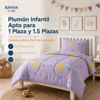 Plumón Infantil Bunnie Rosa