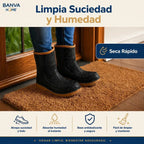 Limpiapies Coco Natural 75x45