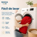 Quilt Bicolor 2 Plazas Red