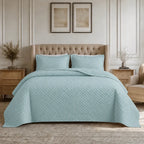 Quilt Atenas King Aqua