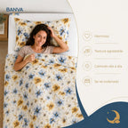 Quilt Breda 1.5 Plazas Celeste