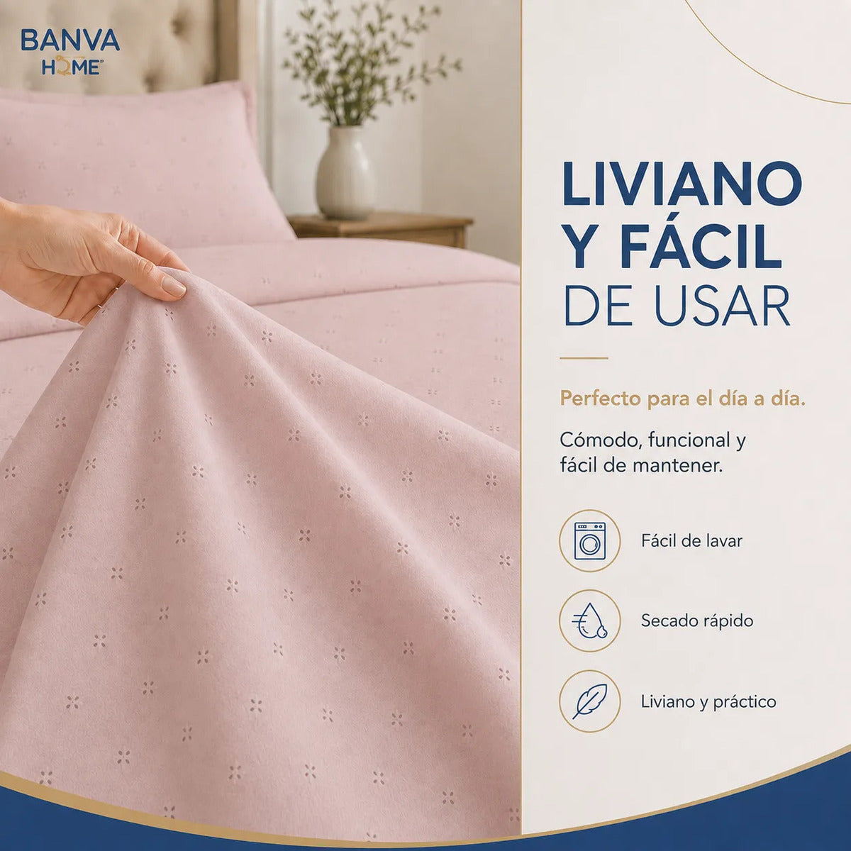 Quilt Roma King Rosa