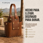 Bolso Matero Café 2 Compartimientos Grande