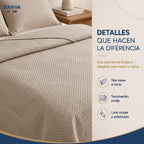 Quilt Atenas Súper King Beige