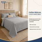 Quilt Atenas King Gris