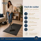 Jute Fibra Natural Bombay Negro 60x90