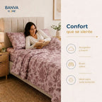 Quilt Breda 2 Plazas Rosa