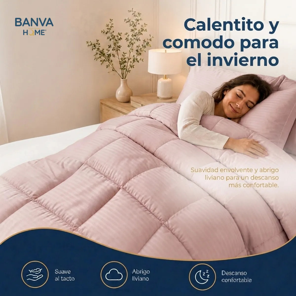 Plumón Valencia Embossed Rosa King