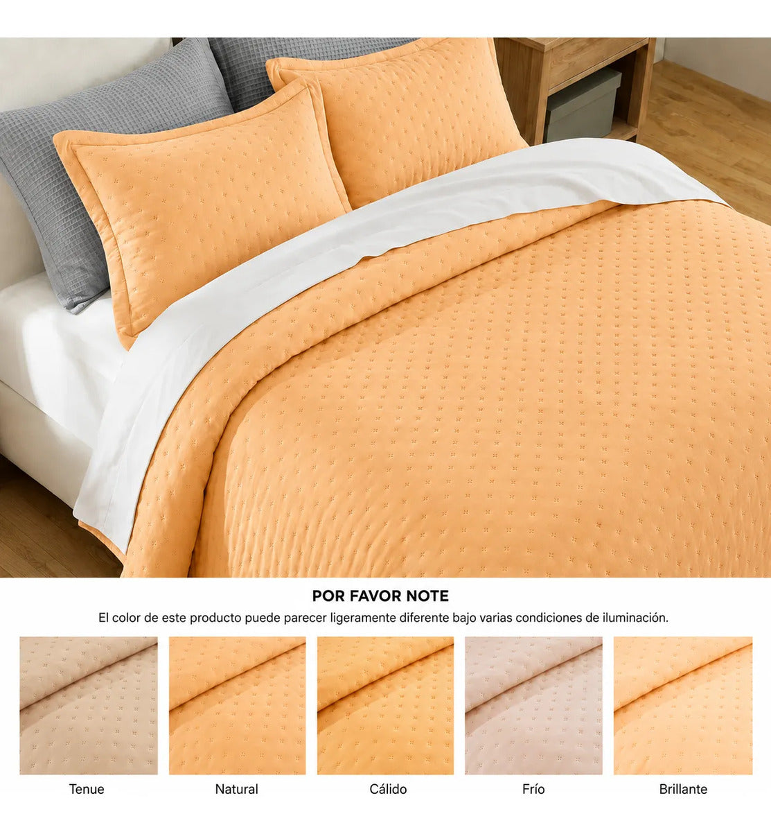 Quilt Roma Súper King Mandarin