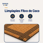 Limpiapies Coco Border 120x60