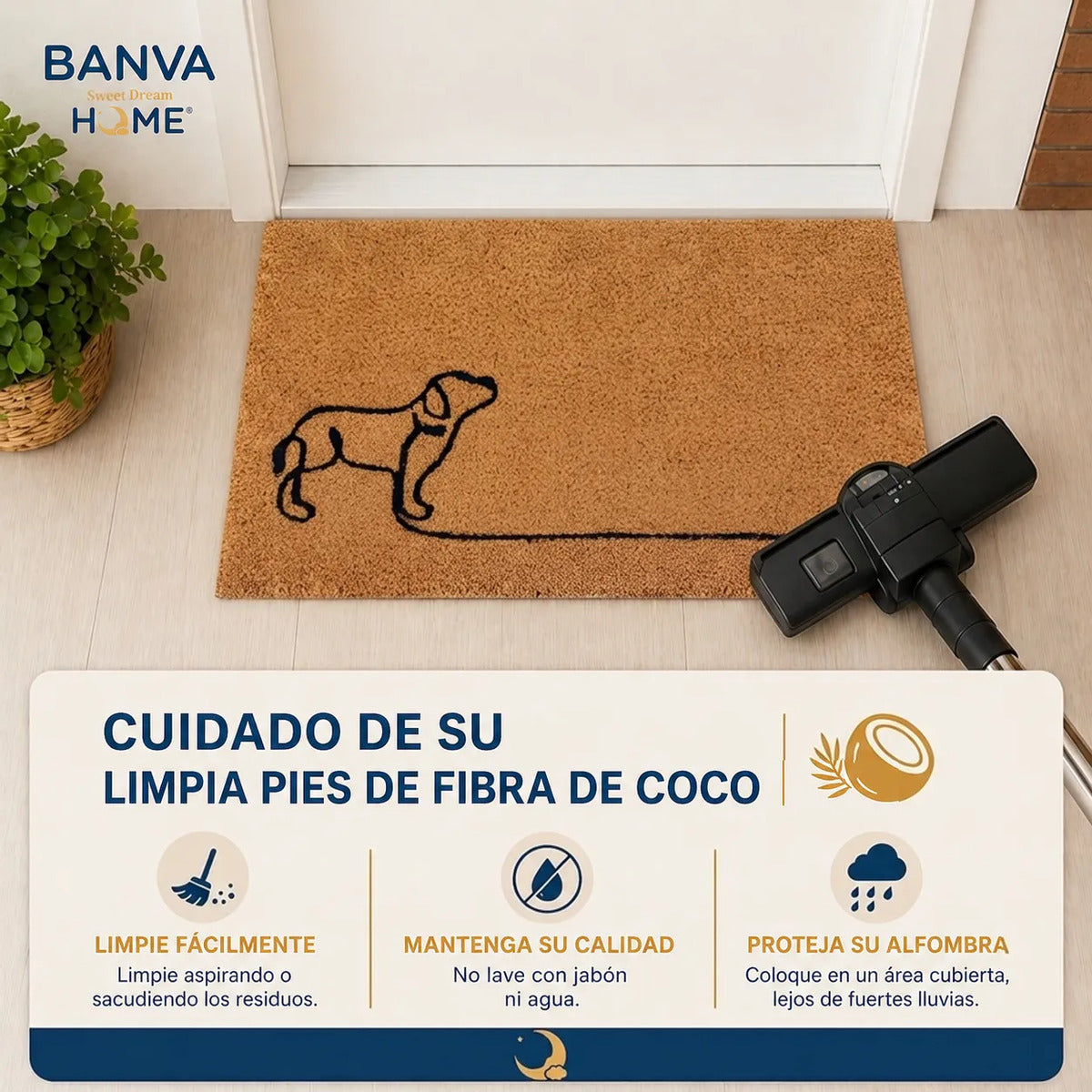 Limpiapies Coco Pas 60x40