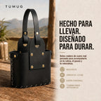 Bolso Matero Negro 2 Compartimientos Grande