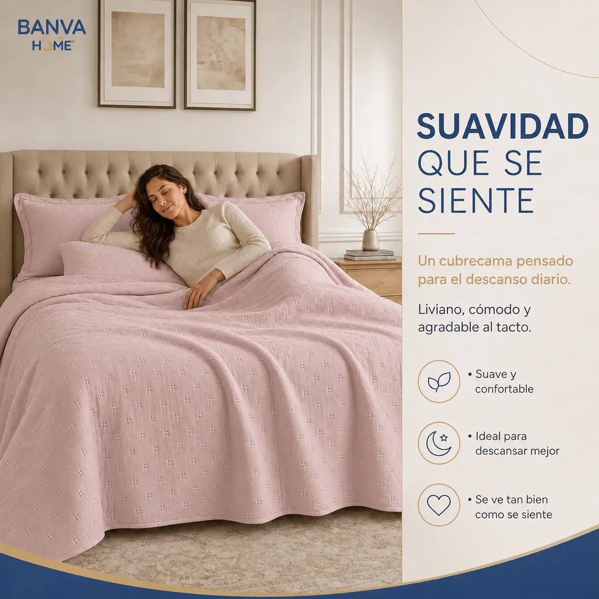 Quilt Roma King Rosa