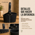 Bolso Matero Negro 2 Compartimientos Chico