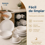 Juego Set Vajilla STW 30pzas Beige